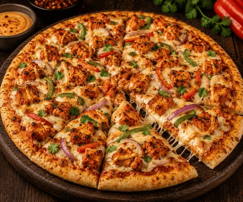 Chicken Tikka Pizza